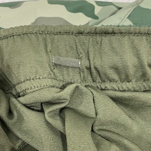 New Athletic Works Core Running  Shorts Green Camo Size Large - Picture 8 of 10